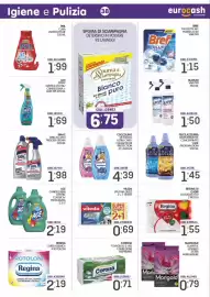 Volantino Eurocash Pagina 38: Vileda Glitzzi €0,69, Coccolino detersivo ultra care €4,39