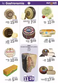 Volantino Eurocash Pagina 7: Latterie Vicentine Asiago Dop Gallo Nero €7,19, Bergader rotondo €9,69