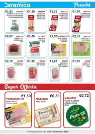 Volantino Caramico Pagina 13: Beretta tramezzino pan soffice salame €1,32, La Merenda Salame Rustico Citterio €0,50