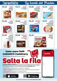 Volantino Caramico Pagina 17: NuII 3 stecco vari gusti e grammature €2,63, Nutella croissant €2,20