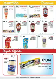 Volantino Caramico Pagina 20: Tonno olio extra apri-gira basso €2,26, Develey ketchup €1,29