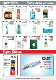 Volantino Caramico Pagina 32: Pasta del Capitano collutorio €0,77, Garnier Ultra Dolce Maschera Nutriente €2,74