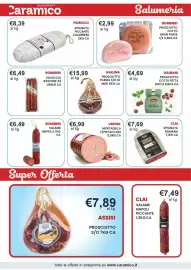 Volantino Caramico Pagina 6: Spianata romana Clai €7,69, Prosciutto cotto Gran Paese Bombieri €2,99