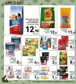 Volantino Spazio Conad Pagina 2: Alimento per cani Cesar €2,89, Alimento per cani Friskies Purina €4,19