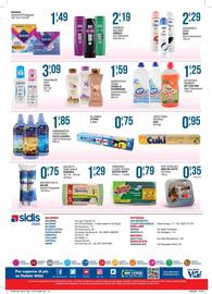Volantino Sidis mini Pagina 12: Sacchetti verdi spazzy €1,29, Scotch-Brite Fibraverde Classic €0,79