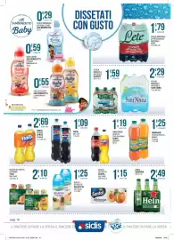 Volantino Sidis mini Pagina 10: Succo di frutta Valfrutta €1,25, Succo di frutta Santal albicocca €1,15