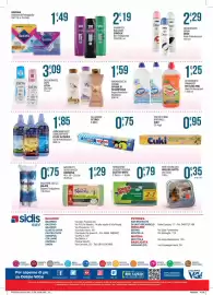 Volantino Sidis mini Pagina 12: Sacchetti verdi spazzy €1,29, Scotch-Brite Fibraverde Classic €0,79