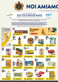 Volantino Euroesse Pagina 14: Kiri Dippi €2,00, Teddi yogurt bio pera/fragola/pesca €1,00