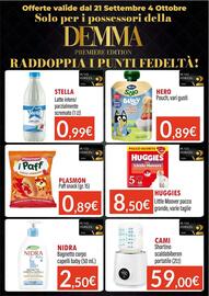 Volantino Sanitaria Demma Pagina 8: Plasmon i Paff €0,89, Nidra Bagnetto corpo capelli baby €2,50