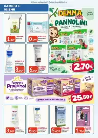 Volantino Sanitaria Demma Pagina 4: Mustela Detergente delicato corpo e capelli €8,90, Pasta cambio Fiocchi di riso €6,90