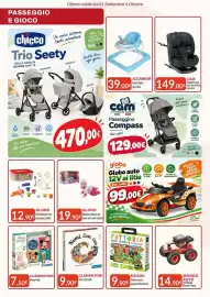 Volantino Sanitaria Demma Pagina 6: Disney baby My Fun Book €7,50, Passeggino Compass €129,00