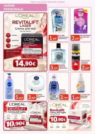 Volantino Sanitaria Demma Pagina 6: NIVEA Crema corpo fluida €5,60, Gillette Schiuma da barba €2,09