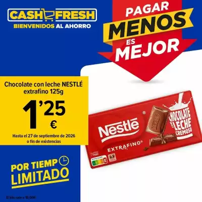 Cash Fresh (válido hasta el 27-09)
