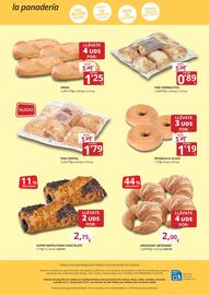 Folleto Supermercados MAS Página 4: Pan tiernecitos €0,89, Vienna €1,25
