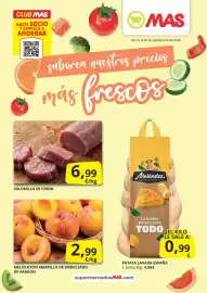 Folleto Supermercados MAS Página 1: Meléndez patata lavada españa €4,95, Solomillo de cerdo €6,99