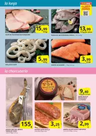 Folleto Supermercados MAS Página 2: Lomito de salmón €3,99, Chorizo Extra Revilla €3,25