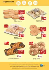 Folleto Supermercados MAS Página 4: Pan tiernecitos €0,89, Vienna €1,25