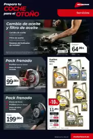Catálogo MotorTown Página 4: Total Quartz €11,69, Pack frenado €99,00