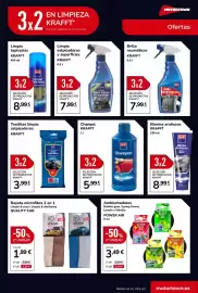 Catálogo MotorTown Página 6: Krafft limpia salpicaderos y superficies €7,99, Krafft toallitas limpia salpicaderos €3,99