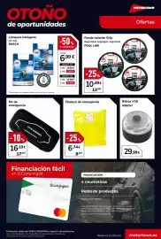 Catálogo MotorTown Página 8: Kit de emergencia €16,19, Pool Line funda volante Grip €10,49