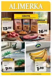 Folleto Alimerka semana 39 Página 1: ALIMERKA TE AYUDAMOS A AHORRAR Carne para guisar de añojo, el kilo 13,95 Por la compra