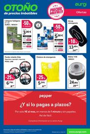 Catálogo Aurgi Página 8: Pool Line funda volante grip €6,74, Mirovi baliza v16 €24,99