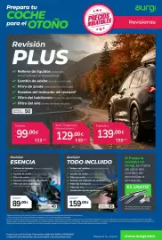 Catálogo Aurgi Página 3: Revision Esencia €89,00, Especifica €139,00