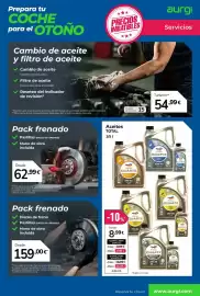 Catálogo Aurgi Página 4: Pack frenado €62,99, Aurgi pack frenado €159,00