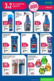 Catálogo Aurgi Página 6: Krafft toallitas limpia salpicaderos €3,99, Krafft limpia salpicaderos y superficies €6,99