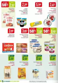 Folleto Masymas Página 2: Central Lechera Asturiana queso fresco batido €1,79, Aguinamar pintxo a la donostiarra €2,99