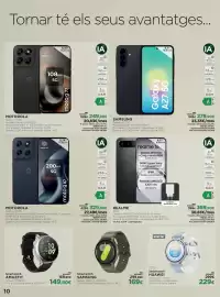 Catálogo El Corte Inglés Página 10: Motorola - moto g712c €249,90, Amazfit - smartwatch €149,90