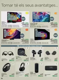 Catálogo El Corte Inglés Página 16: Jbl - altaveu portátil €149,99, Jbl - auriculars de diadema sense cables €79,99