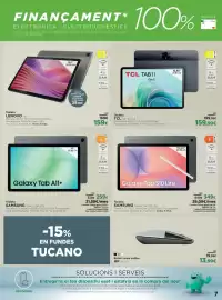Catálogo El Corte Inglés Página 7: Samsung - galaxy tab a11+ €259,00, Lenovo - tauleta €159,00