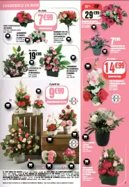Catalogue La Foir'Fouille page 5: POT DE ROSES ET D'ORCHIDÉES AVEC COLOMBE €14,99, JARDINIÈRE DE ROSES ET D'ORCHIDÉES €19,99