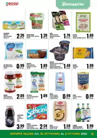 Volantino Gecop Pagina 15: Muller dessert proteico cioccolato €1,49, Colussi Gran Turcheese Merenda al Cacao €1,89
