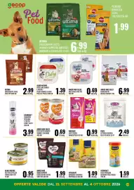 Volantino Gecop Pagina 19: Amico Mio Selex Paté Gatto Manzo €0,69, Vitakraft shampoo schiuma a secco cani e gatti €3,99