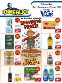 Volantino DiMeglio Pagina 1: Detersivo Wander Wash Coccolino €6,49, Carta da cucina Tuttوفare Scottex €1,99