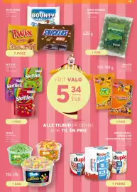 Scandinavian Park katalog Side 15: Trolli forskellige slags €4,45, Kinder Riegel duplo eller duplo white big pack €16,33