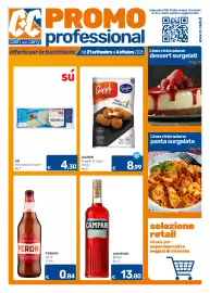 Volantino C+C Cash and Carry Pagina 1: Campari Bitter €13,80, Sù mozzarella filone €4,30