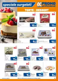 Volantino C+C Cash and Carry Pagina 13: Sù Cheesecake ai frutti rossi €11,90, Sù trancio di Tiramisù €10,49