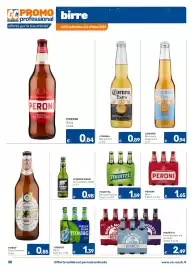 Volantino C+C Cash and Carry Pagina 20: Moretti birra Ipa pale ale, la rossa €2,49, Tourtel Birra analcolica €1,59