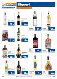 Volantino C+C Cash and Carry Pagina 26: Limoncetta Liquore Sorrento €5,80, Amaro Montenegro €10,50