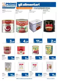 Volantino ARCA C+C cash and carry Pagina 17: NOVA Carciofi trifolati €7,99, Mutti Passata di Pomodoro €3,49