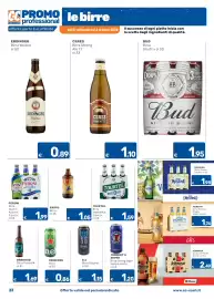 Volantino ARCA C+C cash and carry Pagina 23: Peroni birra nastro azzurro €1,99, 8.6 Birra Original €1,15