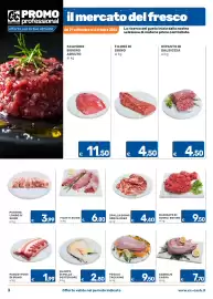 Volantino ARCA C+C cash and carry Pagina 3: Pancettone di suino €1,99, Quarto di pollo posteriore €2,80
