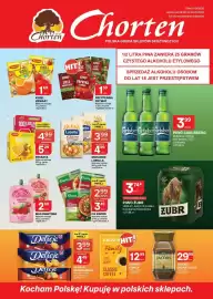 Chorten gazetka Strona 1: Passata Jamar €4,99, Piwo Carlsberg €3,99