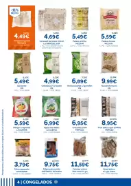 Folleto Dialsur Cash & Carry Página 4: La niña del sur variedad de pizzas 30x40 €4,69, CN verdura paella c/garrofón €6,89