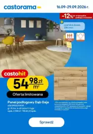 Castorama gazetka Strona 16: Panel podłogowy Dąb Gaja €54,98