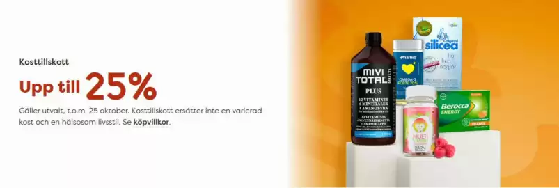 Apoteksgruppen reklamblad Sida 1