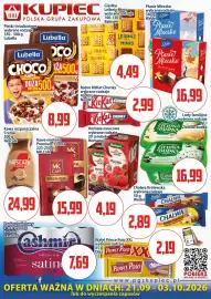 Kupiec gazetka Strona 2: Kawa mielona Premium MK Cafe €15,99, Wafel Prince Polo XXL Classic Olza €2,19